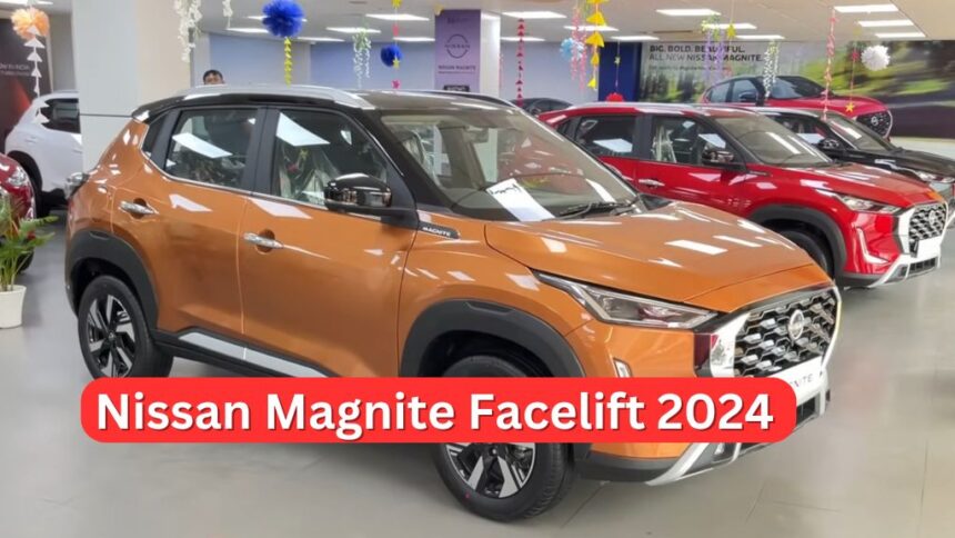 Nissan Magnite Facelift 2024